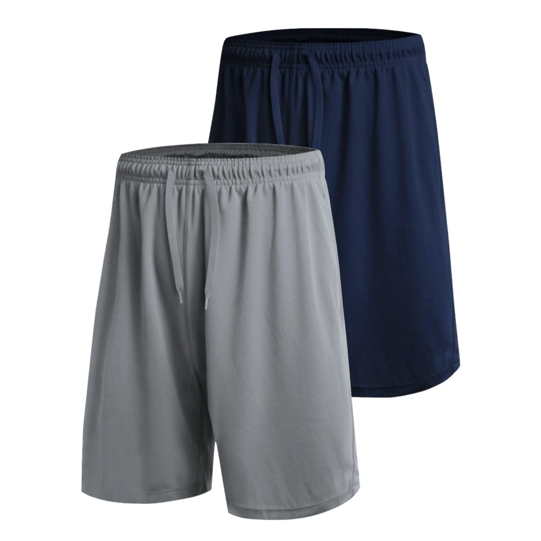 2 Pack Men's Workout Athletic Shorts, Quick-Dry Hiking Shorts, Lightweight Men's Sports Gym Shorts for Running