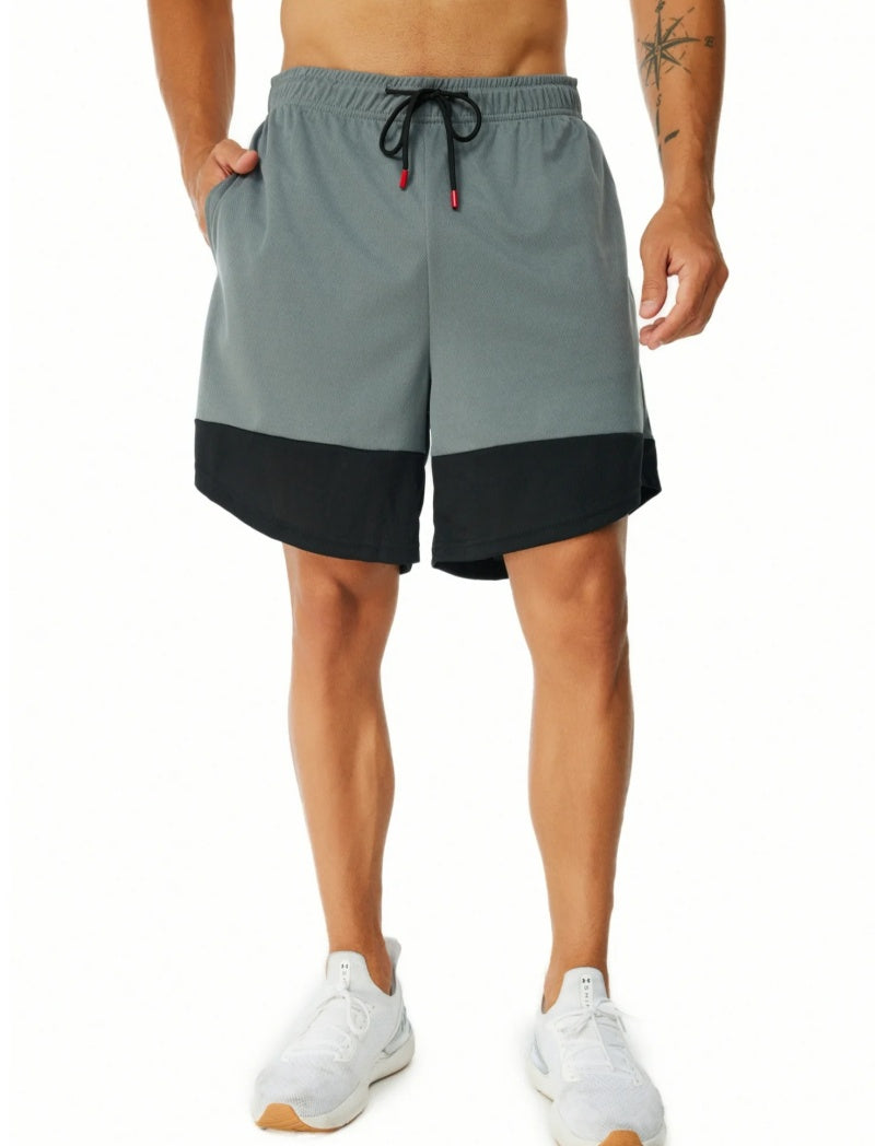 MANSENHUG Mens Athletic Shorts 2-in-1 Gym Workout Running 7'' Shorts with Towel Loop