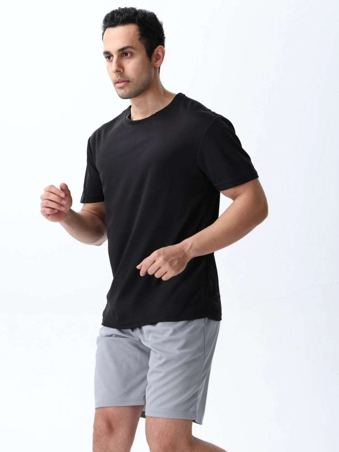 5 Pack Men's Dry Fit T Shirts Athletic Running Gym Workout Short Sleeve Tee Shirts for Men